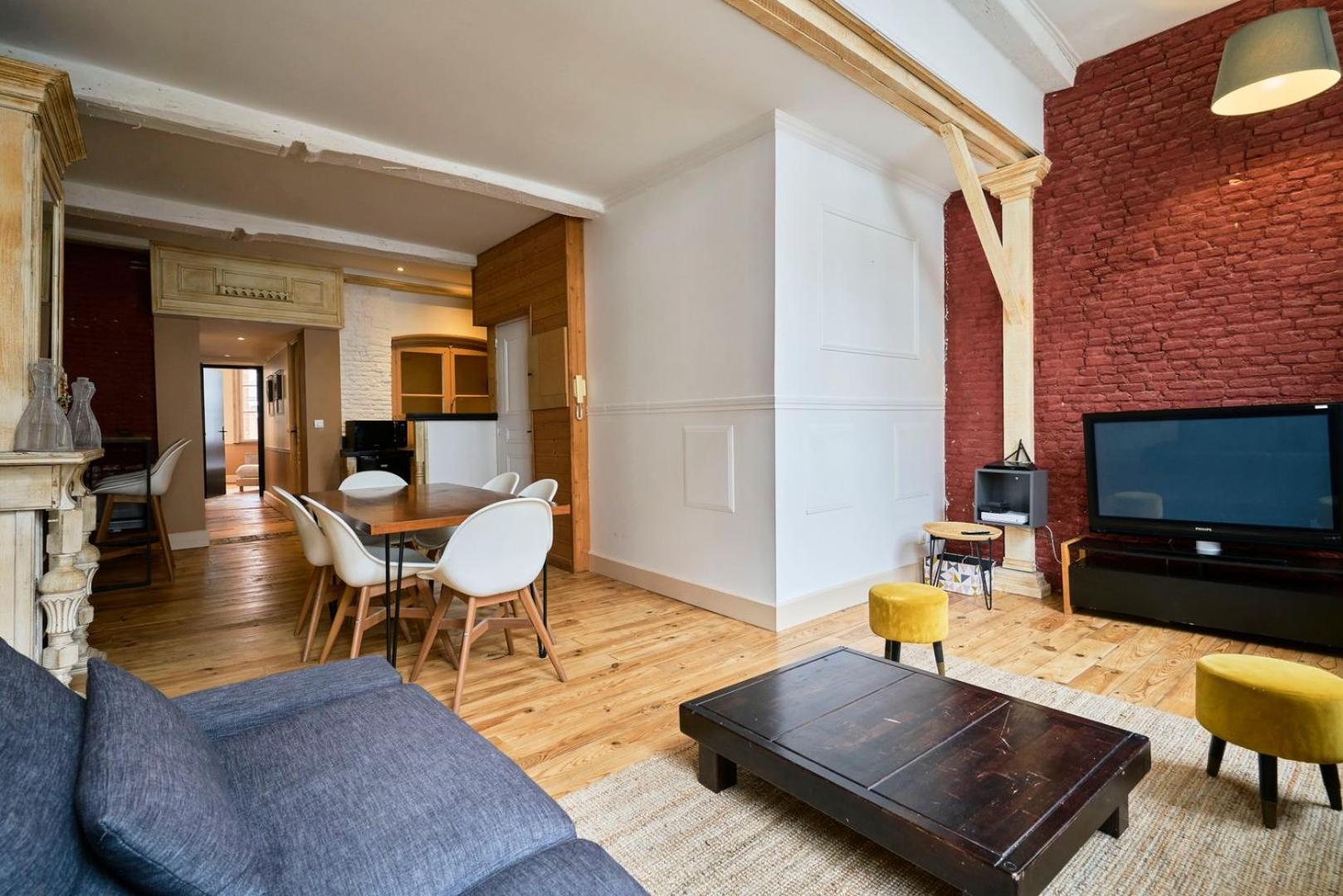 Old Lille Charming Duplex Apartment Bagian luar foto